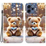 For Oppo Reno15 F 5G Leather Case Stand Wallet Pattern Printing Phone Cover with Wrist Strap