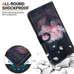 For Honor X8d 4G Wallet Phone Case Anti-Drop Pattern Printing Leather Flip Cover with Strap