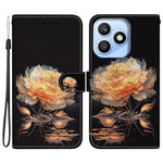 For Honor X8d 4G Wallet Phone Case Anti-Drop Pattern Printing Leather Flip Cover with Strap