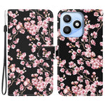 For Honor X8d 4G Wallet Phone Case Anti-Drop Pattern Printing Leather Flip Cover with Strap
