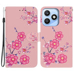 For Honor X8d 4G Wallet Phone Case Anti-Drop Pattern Printing Leather Flip Cover with Strap