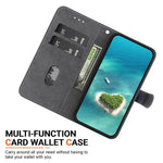 For Honor X8d 4G Leather Case Stand Wallet Pattern Printing Phone Cover with Wrist Strap