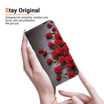 For Honor X8d 4G Leather Case Stand Wallet Pattern Printing Phone Cover with Wrist Strap