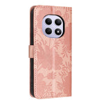 Wallet Case for Xiaomi Redmi Note 15 4G (Global)  /  Note 15 5G (Global) Imprint Floral PU Leather Stand Flip Phone Cover with Wrist Strap