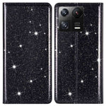 For Xiaomi 13 Pro 5G Glitter Sequins PU Leather Phone Case Card Holder Shockproof Stand Phone Cover