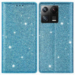 For Xiaomi 13 Pro 5G Glitter Sequins PU Leather Phone Case Card Holder Shockproof Stand Phone Cover