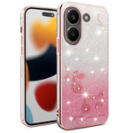 KADEM För Xiaomi Redmi Turbo 5 5G Skal Blomma TPU Flexibelt Gradient mobilskal
