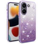 KADEM För Xiaomi Redmi Turbo 5 5G Skal Blomma TPU Flexibelt Gradient mobilskal