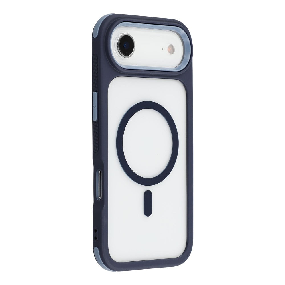 For iPhone Air Magnetic Case TPU Clear Acrylic Detachable 2 in 1 Protective Phone Cover