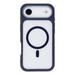 For iPhone Air Magnetic Case TPU Clear Acrylic Detachable 2 in 1 Protective Phone Cover
