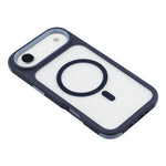 For iPhone Air Magnetic Case TPU Clear Acrylic Detachable 2 in 1 Protective Phone Cover