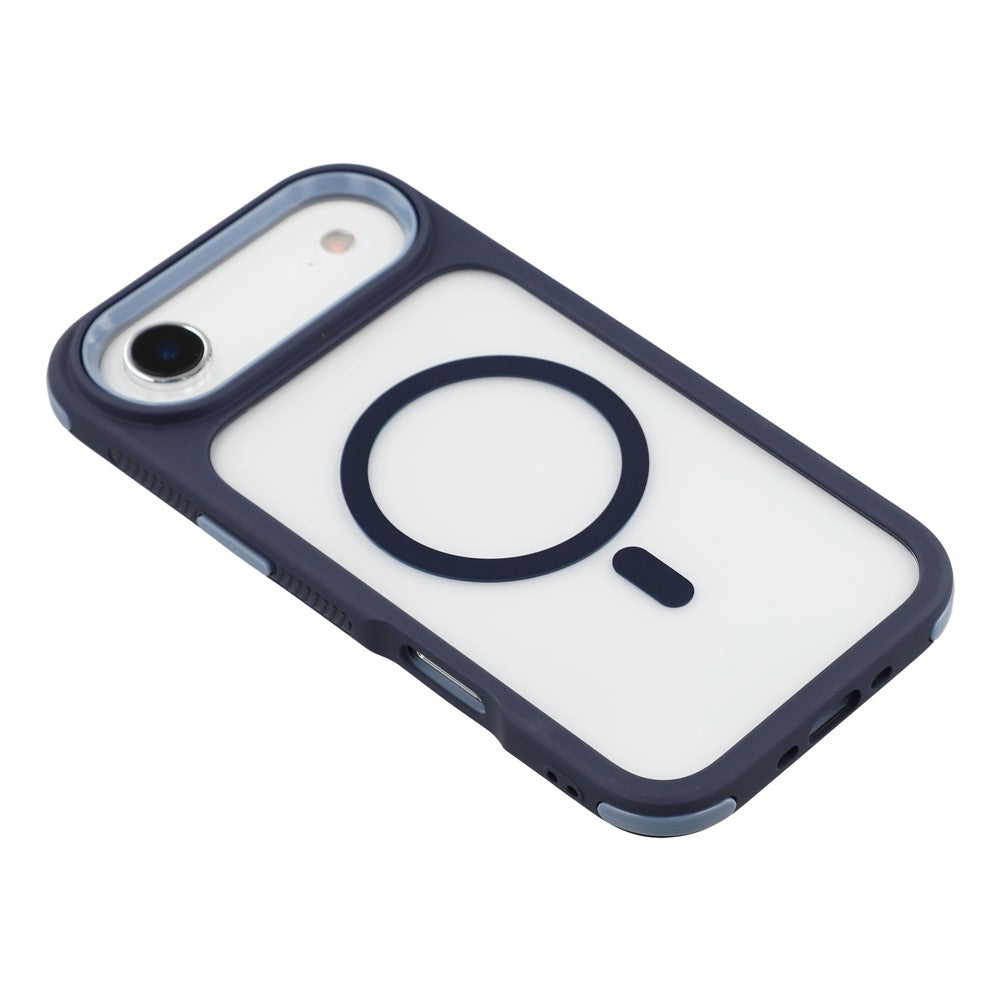 For iPhone Air Magnetic Case TPU Clear Acrylic Detachable 2 in 1 Protective Phone Cover