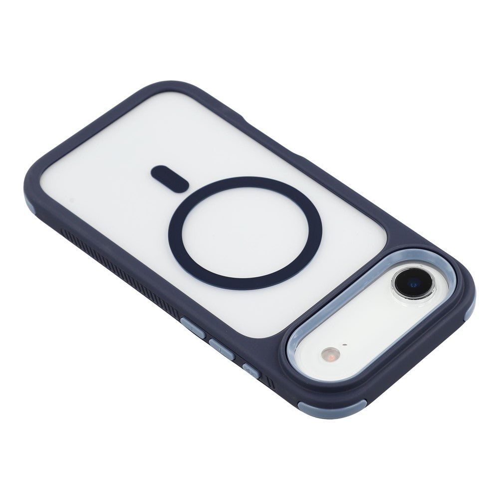 For iPhone Air Magnetic Case TPU Clear Acrylic Detachable 2 in 1 Protective Phone Cover