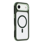 For iPhone Air Magnetic Case TPU Clear Acrylic Detachable 2 in 1 Protective Phone Cover