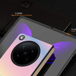 For Oppo Find N6 5G Case Gradient Business Shockproof PU Leather Coated PC Phone Cover