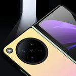 For Oppo Find N6 5G Case Gradient Business Shockproof PU Leather Coated PC Phone Cover