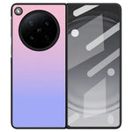 For Oppo Find N6 5G Case Gradient Business Shockproof PU Leather Coated PC Phone Cover