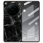For Oppo Find N6 5G Case Marble Texture PU Leather Coated PC Foldable Phone Cover