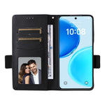 For Honor X8d 4G Litchi Texture Wallet Leather Phone Cover with Wrist Strap