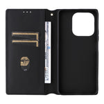 Til Honor X8d 4G Etui Pung Rombepræget PU Læder Telefoncover