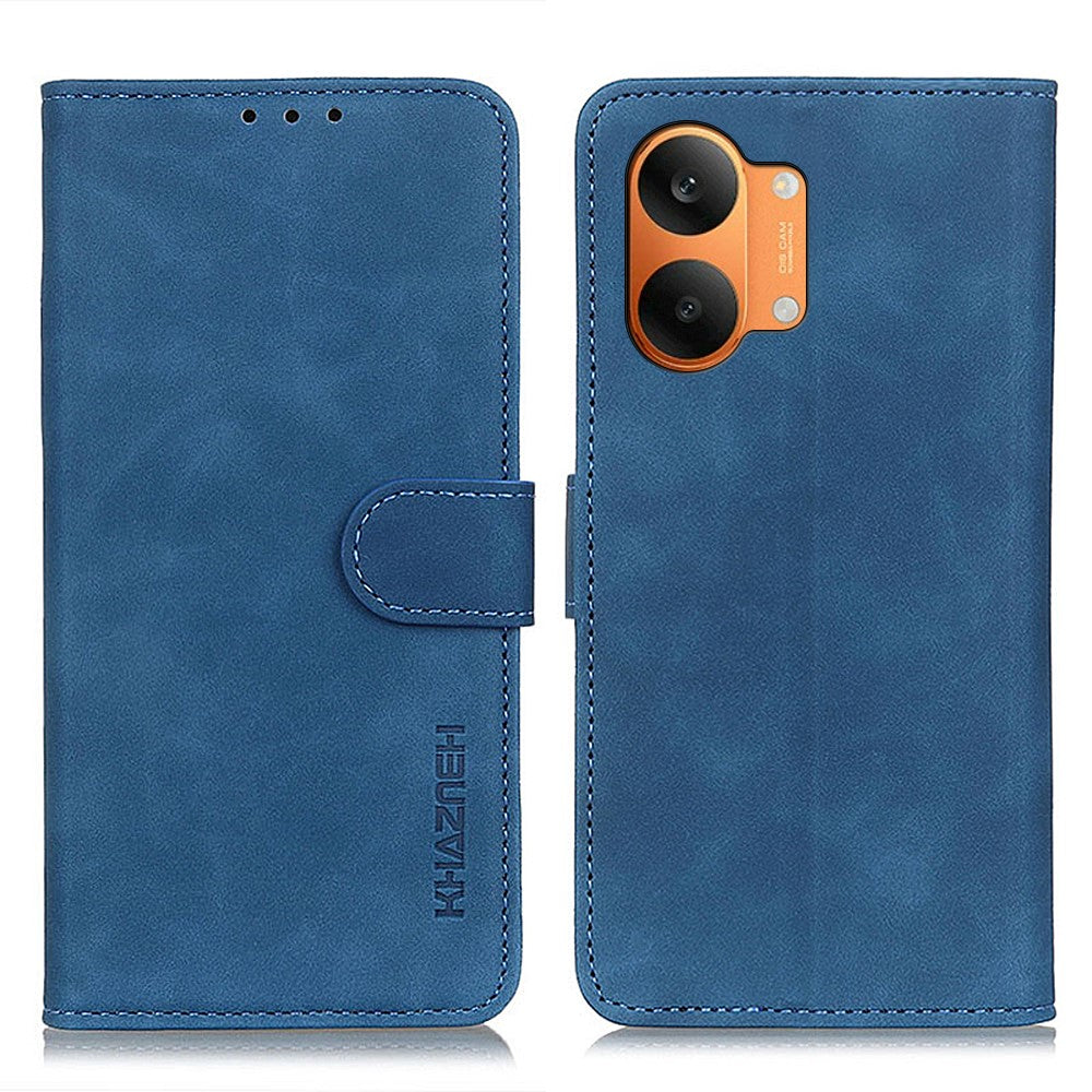 KHAZNEH For Xiaomi Redmi Turbo 5 Max 5G  /  Poco X8 Pro Max 5G Case PU Leather Retro Texture Phone Cover