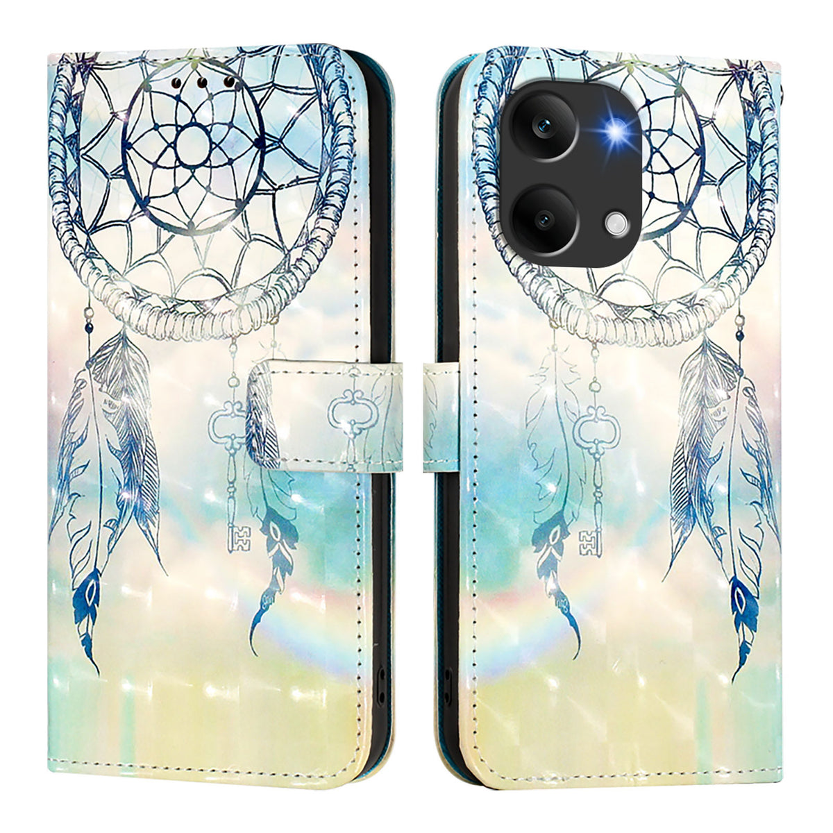For Xiaomi Poco X8 Pro Max 5G / Xiaomi Redmi Turbo 5 Max 5G Leather Case Pattern Printing Wallet Stand Mobile Cover with Strap