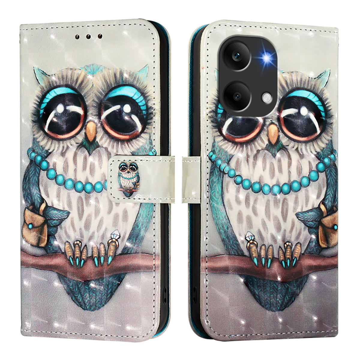 For Xiaomi Poco X8 Pro Max 5G / Xiaomi Redmi Turbo 5 Max 5G Leather Case Pattern Printing Wallet Stand Mobile Cover with Strap