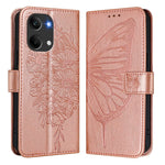 For Xiaomi Poco X8 Pro Max 5G / Xiaomi Redmi Turbo 5 Max 5G Wallet Case with Wrist Strap Butterfly Imprint Leather Phone Cover