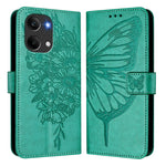 For Xiaomi Poco X8 Pro Max 5G / Xiaomi Redmi Turbo 5 Max 5G Wallet Case with Wrist Strap Butterfly Imprint Leather Phone Cover