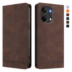 For Xiaomi Poco X8 Pro Max 5G / Xiaomi Redmi Turbo 5 Max 5G Case RINACASIS RC23 RFID Blocking Wallet Stand PU Leather Phone Cover