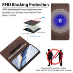 For Xiaomi Poco X8 Pro Max 5G / Xiaomi Redmi Turbo 5 Max 5G Case RINACASIS RC23 RFID Blocking Wallet Stand PU Leather Phone Cover