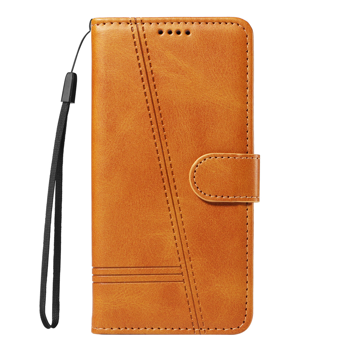 For Honor X8d 4G Wallet Case T-Shape Lines Leather Phone Cover Stand