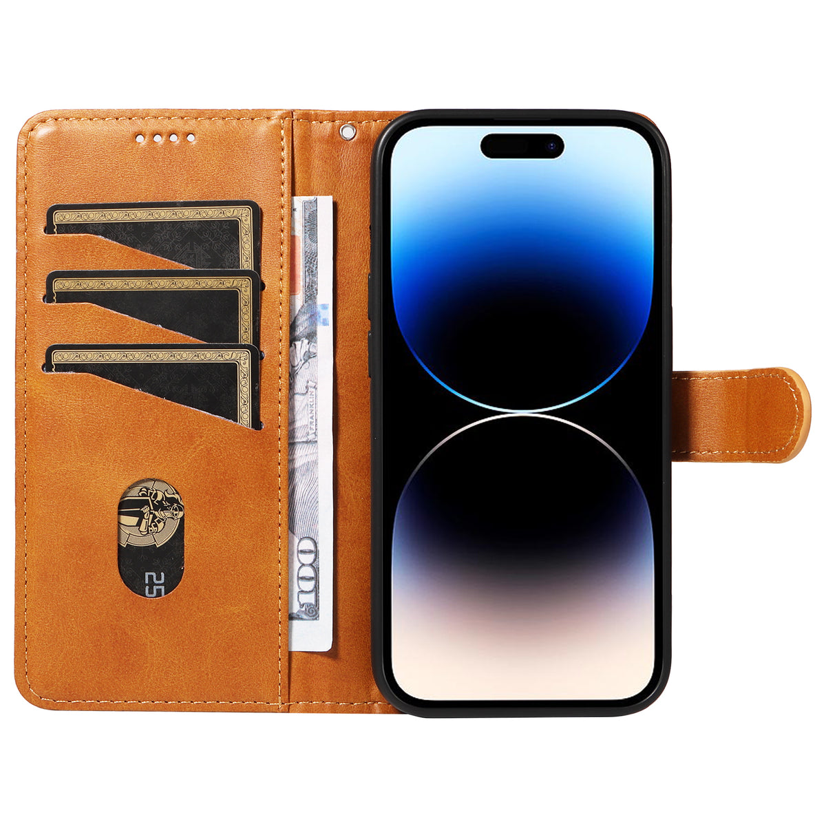 For Honor X8d 4G Wallet Case T-Shape Lines Leather Phone Cover Stand