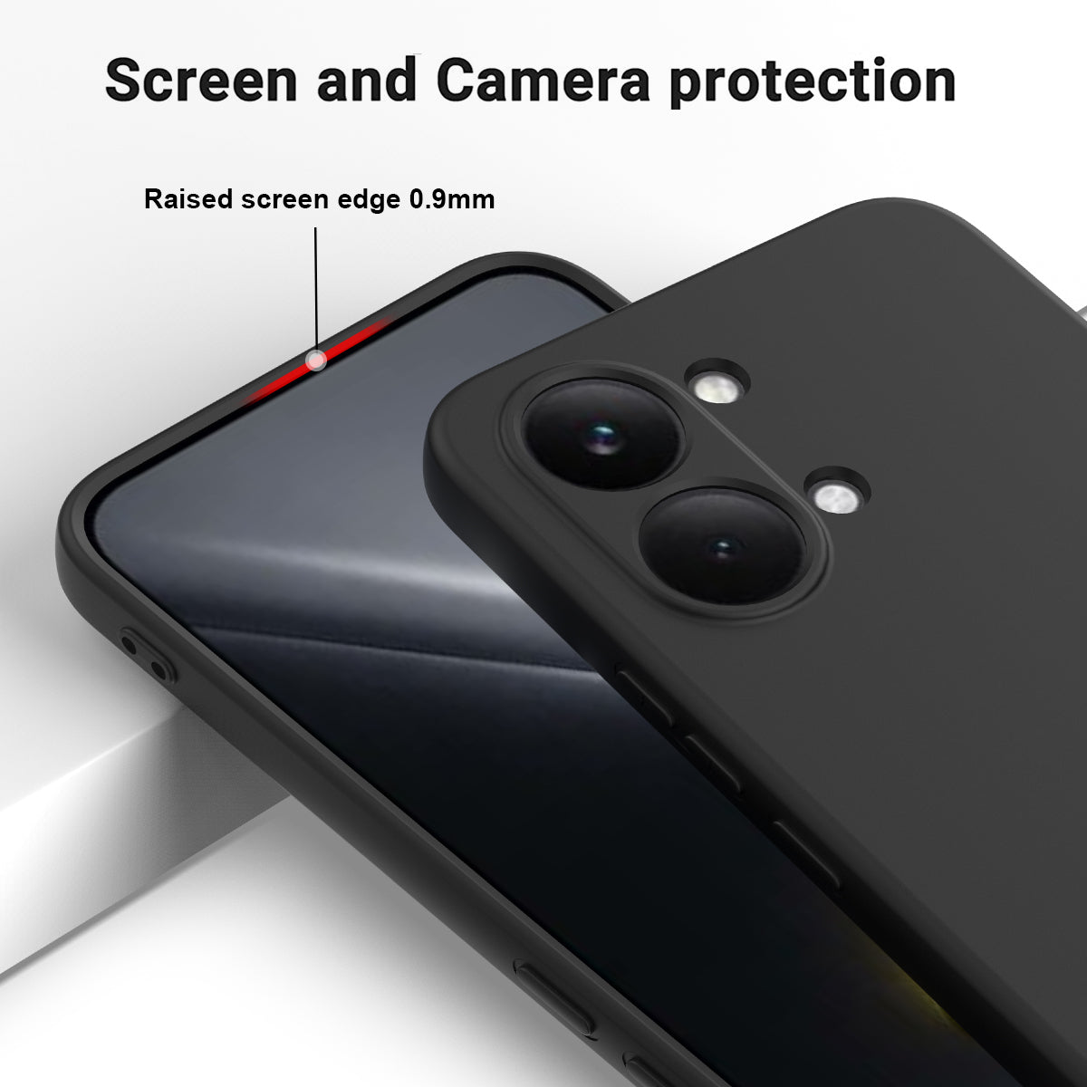 For Xiaomi Redmi Turbo 5 Max 5G / Xiaomi Poco X8 Pro Max 5G Liquid Silicone Case Phone Back Cover with Hand Strap