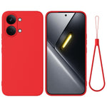 For Xiaomi Redmi Turbo 5 Max 5G / Xiaomi Poco X8 Pro Max 5G Liquid Silicone Case Phone Back Cover with Hand Strap