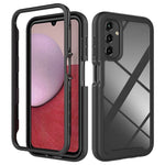 Samsung Galaxy A14 5G / A14 4G Hårt akryl + PC + mjukt TPU mobilskal Stötsäkert genomskinligt bakstycke