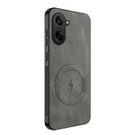 WANLONFENG Magnetiskt skal för OnePlus Ace 5 Racing 5G / OnePlus Nord CE5 5G SD1-serien, Nappatextur PC TPU-mobilskal
