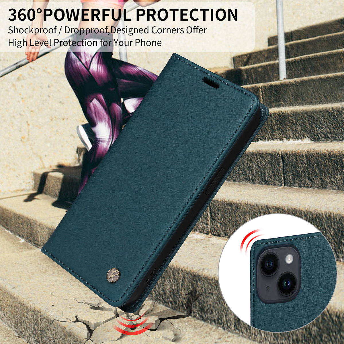 YIKATU For Xiaomi Poco X8 Pro 5G / Xiaomi Redmi Turbo 5 5G YK-001 Phone Cases Magnetic Closure PU Leather Mobile Cover