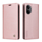 YIKATU For Xiaomi Poco X8 Pro Max 5G / Xiaomi Redmi Turbo 5 Max 5G YK-001 Phone Cases Magnetic Closure PU Leather Mobile Cover