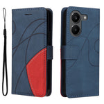 For Xiaomi Poco X8 Pro 5G / Xiaomi Redmi Turbo 5 5G Leather Phone Case Stand Wallet with Bi-colour Splicing Design