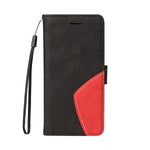 For Xiaomi 17 Ultra 5G Leather Phone Case Stand Wallet with Bi-colour Splicing Design