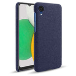 Til Samsung Galaxy A23e Støvtæt Mobiltelefoncover Solid Farve Hårdt PC+Stof Telefoncover