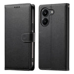 For Xiaomi Poco X8 Pro 5G  /  Redmi Turbo 5 5G Case Magnetic Snap Litchi Texture Leather Wallet Phone Cover with Wrist Strap