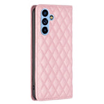 BINFEN COLOR BF Style-16 til Samsung Galaxy A54 5G PU-lædertelefoncover Med præget rombemønster Beskyttelsescover Magnetisk lukning Flipcover med stander/kortplads