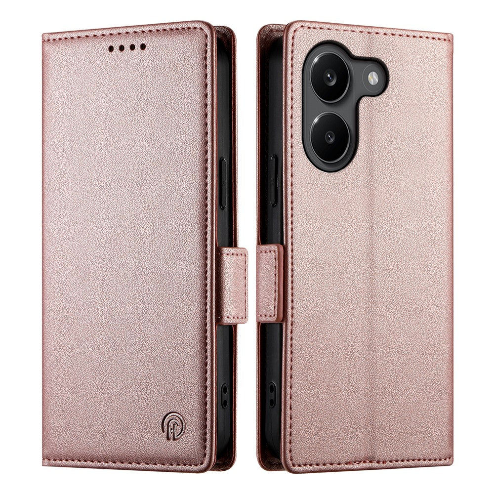 For Xiaomi Poco X8 Pro 5G / Redmi Turbo 5 5G Stand Case PU Leather Wallet Phone Cover