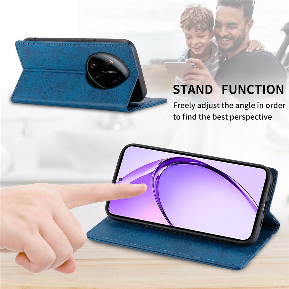 Xiaomi 17 Ultra 5G plånboksfodral RFID-blockerande PU-lädermobilfodral