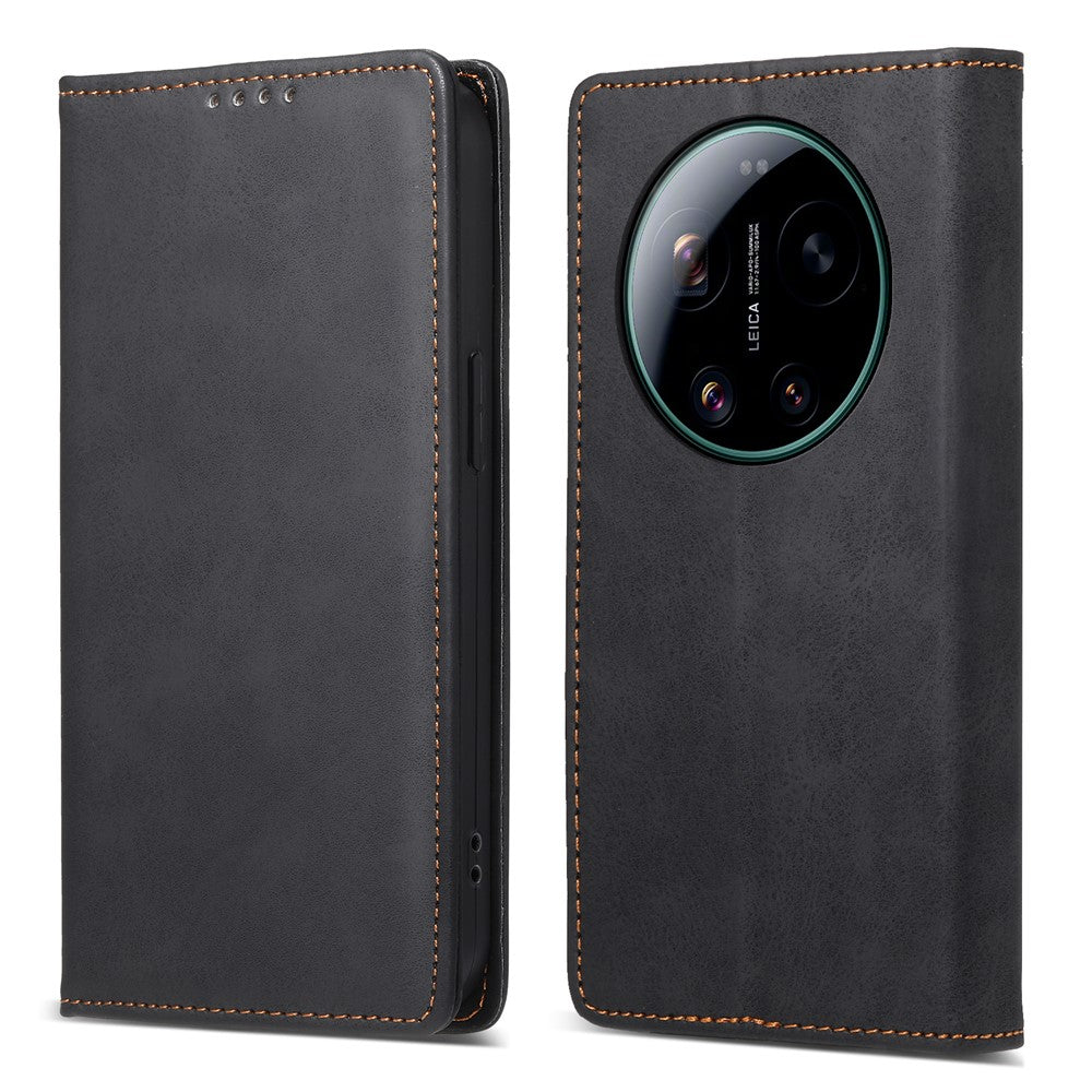 Xiaomi 17 Ultra 5G plånboksfodral RFID-blockerande PU-lädermobilfodral