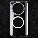 For Oppo Find N6 5G Magnetic Case Single Axis Hinge UV Coating PC Phone Cover