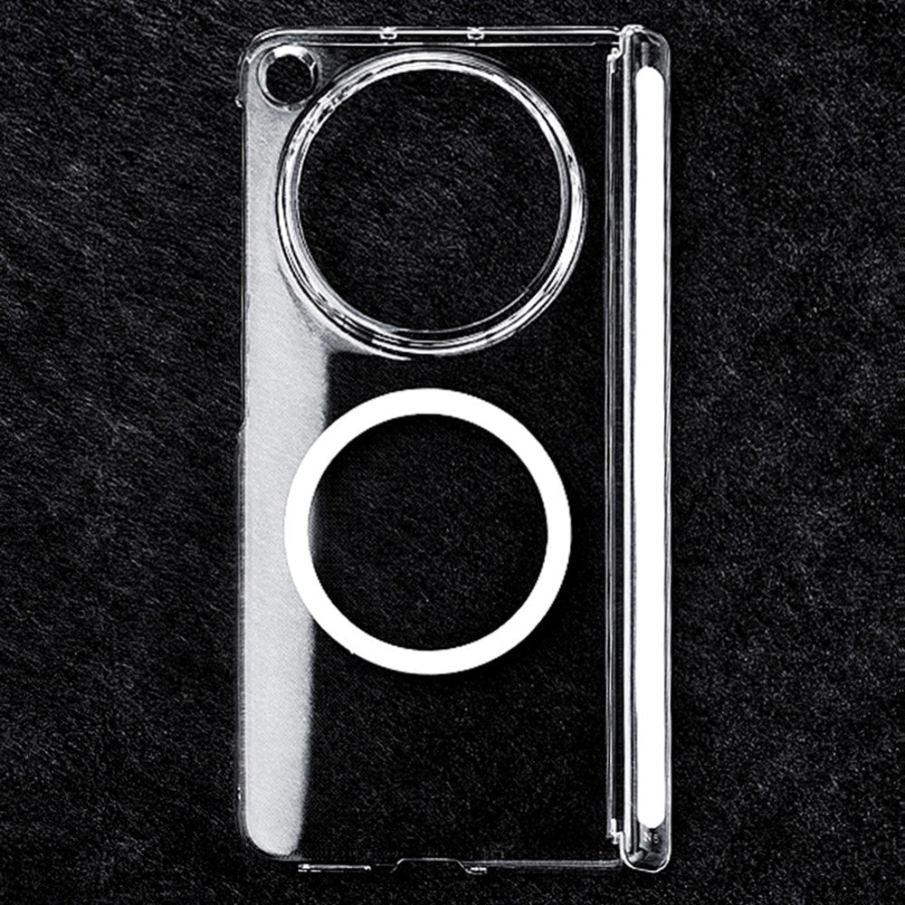 For Oppo Find N6 5G Magnetic Case Single Axis Hinge UV Coating PC Phone Cover