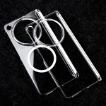 For Oppo Find N6 5G Magnetic Case Single Axis Hinge UV Coating PC Phone Cover